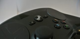 Official Steam Controller Closeup